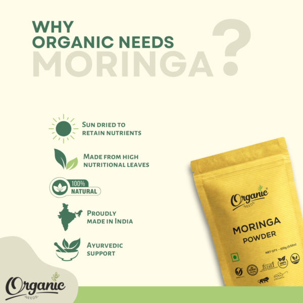 Organic Needs Moringa Powder - Image 5